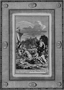 Neptun provoziert, die Griechen zu sehen von Paul Fourdrinier