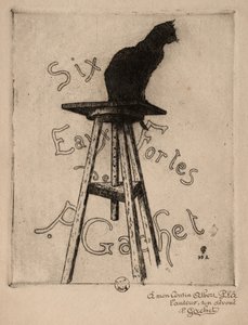 Sechs Radierungen, 1895 von Paul Gachet