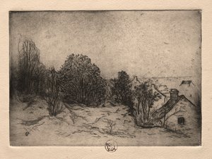 Sechs Radierungen: Vesnots, Auvers-sur-Oise, 1895