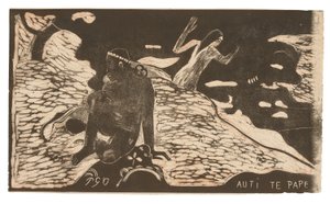 Auti te pape (Frauen am Fluss), aus der Noa Noa Suite