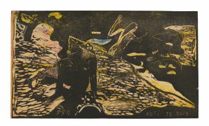 Auti te pape (Frauen am Fluss), aus der Noa Noa Suite
