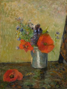 Sommerblumen in einem Becher von Paul Gauguin