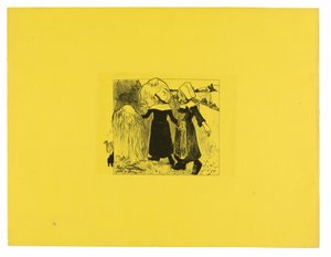 Freuden der Bretagne, aus der Volpini-Suite von Paul Gauguin