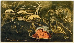 L’Univers est créé von Paul Gauguin