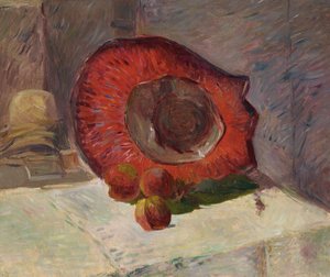 Der rote Hut von Paul Gauguin