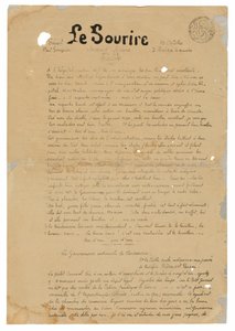 Le sourire: Ernsthafte Zeitschrift, 13. Oktober 1899 von Paul Gauguin
