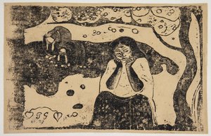 Menschliches Elend von Paul Gauguin