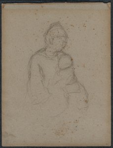 Mutter und Kind (recto) von Paul Gauguin