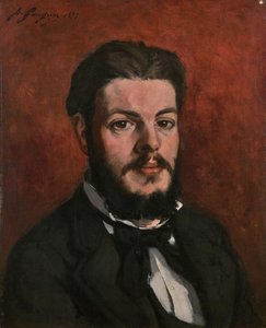 Porträt von Claude Antoine Charles Favre, 1877 von Paul Gauguin
