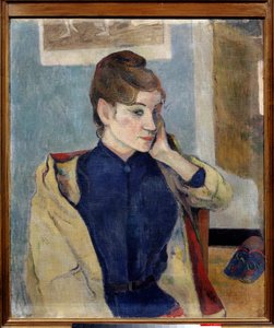 Porträt von Madeleine Bernard Gemälde von Paul Gauguin (1848-1903) 1888 Grenoble, Museum der Schönen Künste