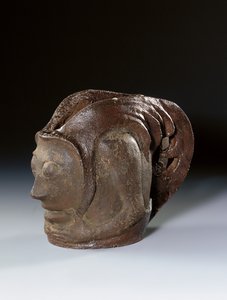 Topf in Form eines grotesken Kopfes, ca. 1895 von Paul Gauguin