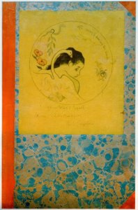Entwurf für einen Teller – Leda von Paul Gauguin