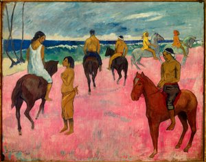 Reiter am Strand, 1902 von Paul Gauguin