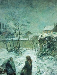 Schnee, Carcel Road, 1883