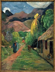 Straße ins Gebirge von Paul Gauguin