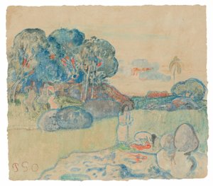 Tahitische Landschaft