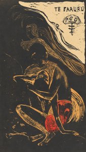 Te Faruru Sie machen hier Liebe, 1894-1895 von Paul Gauguin