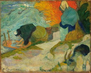 Wäscherinnen in Arles von Paul Gauguin