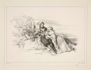 (?) ORIENTALE. von Paul Gavarni