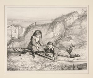 Das kleine Boot von Paul Gavarni