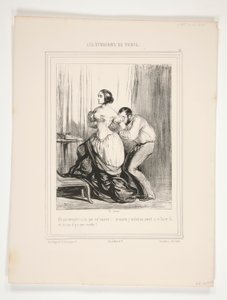 Ah zum Beispiel! das ist seltsam! von Paul Gavarni