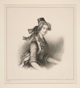 Bavaroise von Paul Gavarni