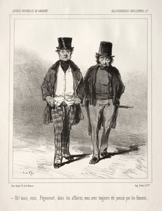 Baliverneries Parisiennes von Paul Gavarni