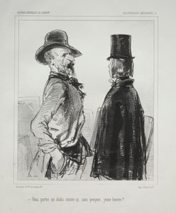 Baliverneries Parisiennes von Paul Gavarni