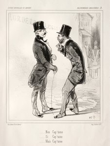 Baliverneries Parisiennes von Paul Gavarni