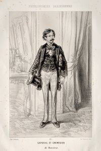 Caporal et Chemisier von Paul Gavarni