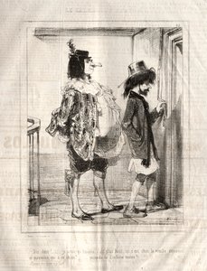 Karneval, 1841-1843 von Paul Gavarni