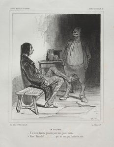 Chemin de Toulon von Paul Gavarni
