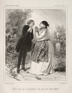 Des Mères de Famille! von Paul Gavarni