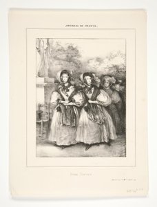 Zwei Schwestern von Paul Gavarni