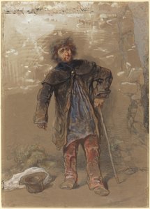 Englischer Bettler von Paul Gavarni