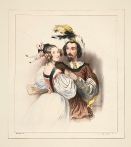 Februar von Paul Gavarni