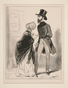 Stellen Sie sich vor, mein kleiner Herr Constantine, dass mein Schurke es wusste von Paul Gavarni