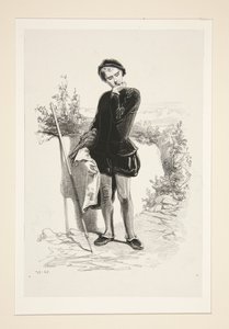 Henri IV als Kind von Paul Gavarni
