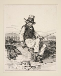 JEROME SAUVAGE, (genannt der Vater Belenfant) von Paul Gavarni