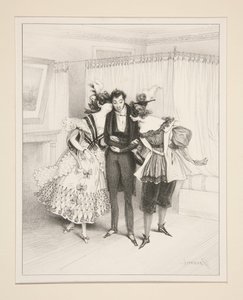Die Intrige von Paul Gavarni