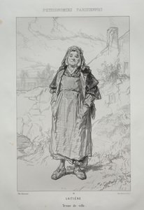Laitière von Paul Gavarni