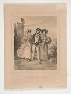 Der Teufel außerhalb der Barriere