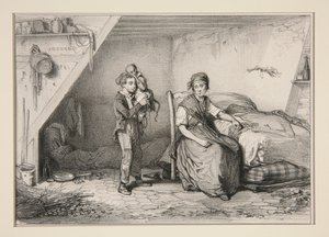Der Affe von Adrien von Paul Gavarni