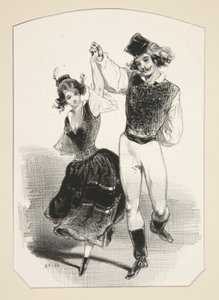 Les Cellariennes von Paul Gavarni