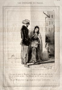 Die Studenten von Paris von Paul Gavarni