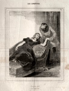 Les Lorettes von Paul Gavarni