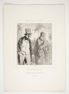 Die ersten Lieben von von Paul Gavarni