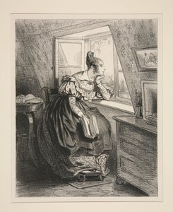 KEINE LIEBENDEN. von Paul Gavarni