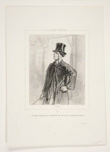 Si mon lorgnon m von Paul Gavarni