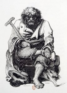 Der Bettler von Paul Gavarni